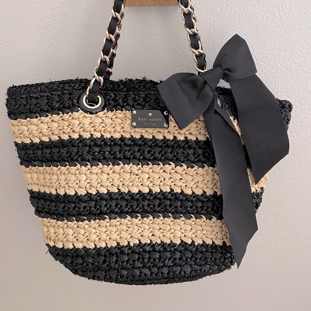 Kate Spade straw purse